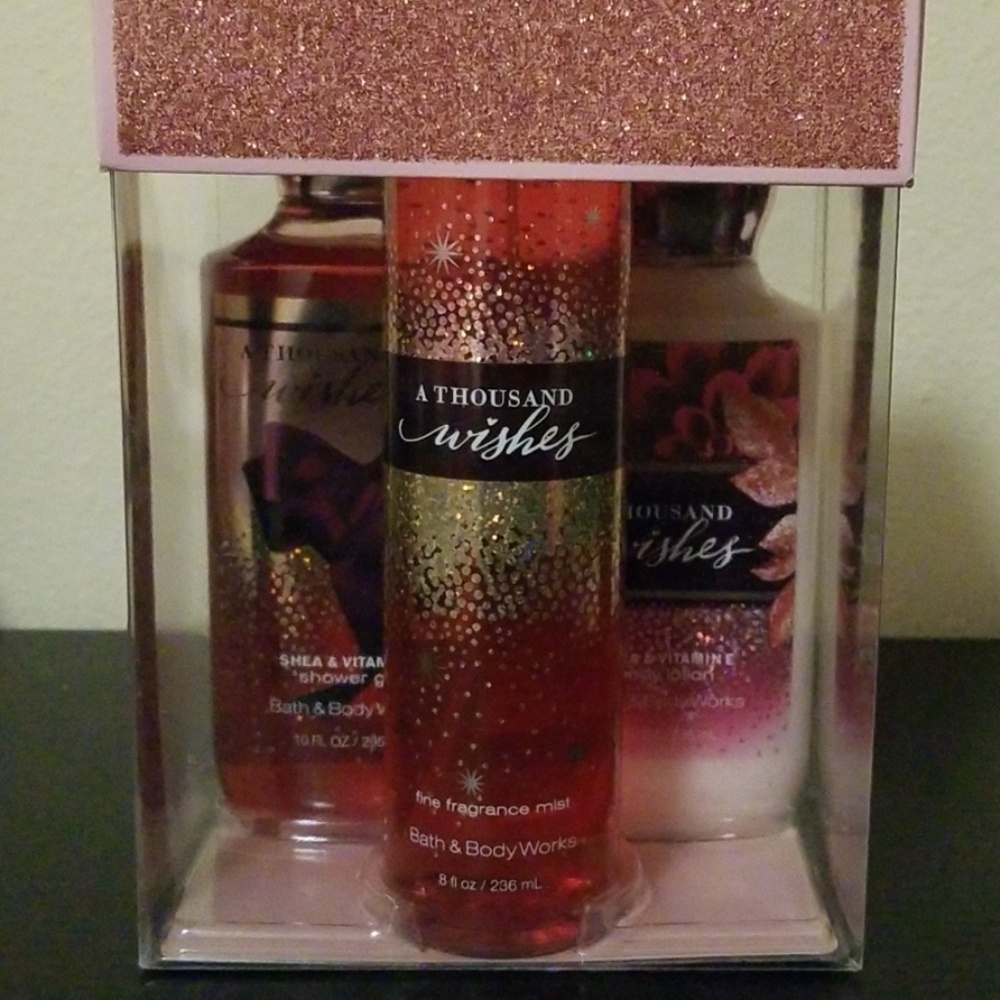 A Thousand Wishes Body Spray/Lotion/Shower Gel Set